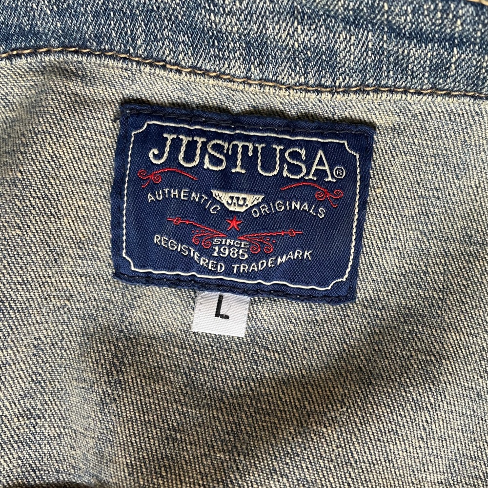 DENIM VEST - Picture 7 of 8